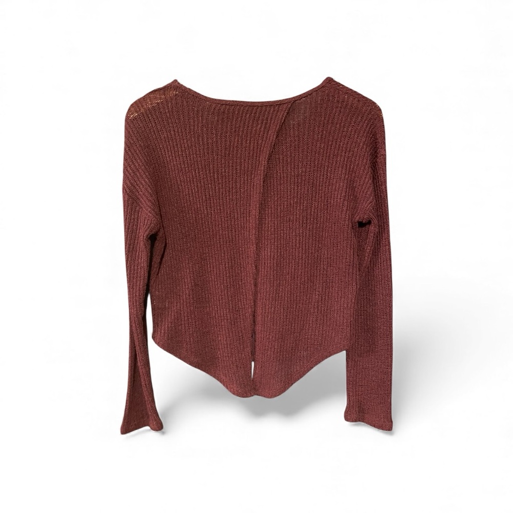 Aeropostale Burgundy Sweater - Picture 4 of 5